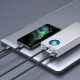 Оригінал Baseus Power Bank 30000 mAh Amblight Digital Display 65W 6A PPLG-A02 white BS-30KP365 для ноутбуків