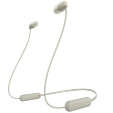 Наушники Sony WI-C100 Beige (WIC100C.CE7) - Фото