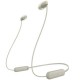 Наушники Sony WI-C100 Beige (WIC100C.CE7)