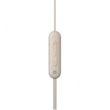 Наушники Sony WI-C100 Beige (WIC100C.CE7) - Фото