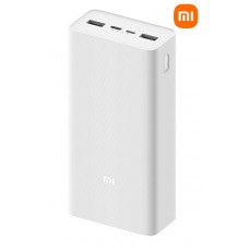 Оригінальний Xiaomi Mi Power Bank 3 30000 mAh PB3018ZM White Банк Заряду VXN4307CN Швидка Зарядка QC 4.0 30W