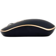 Мышка Gembird MUSW-4B-06-BG Wireless Black-Gold (MUSW-4B-06-BG) - Фото