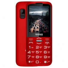 Мобильный телефон Sigma Comfort 50 Grace Type-C Red (4827798121825) - Фото