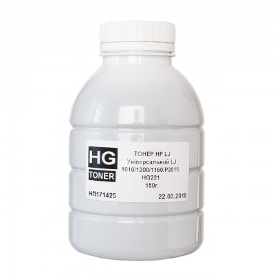 Тонер HP LJ1010/1200/1160/P2015 150 г HG (TSM-HG221-150)