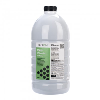 Тонер HP LJ1100/5L 1кг Patron (PN-HLJ1100-1)