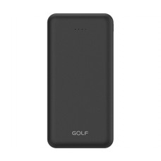 Оригінал Golf Power Bank 10000 mAh P200 Black 964067 (6959072724380) 10W 2.1A fast charging 2xUSB - Фото