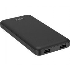 Оригінал Golf Power Bank 10000 mAh P200 Black 964067 (6959072724380) 10W 2.1A fast charging 2xUSB - Фото