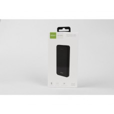 Оригінал Golf Power Bank 10000 mAh P200 Black 964067 (6959072724380) 10W 2.1A fast charging 2xUSB - Фото