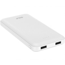 Оригінал Golf Power Bank 10000mAh P200 White 964068 (6959072724397) 10W 2.1A fast charging 2xUSB - Фото