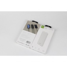 Оригінал Golf Power Bank 10000mAh P200 White 964068 (6959072724397) 10W 2.1A fast charging 2xUSB - Фото