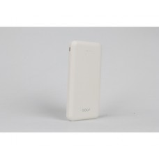 Оригінал Golf Power Bank 10000mAh P200 White 964068 (6959072724397) 10W 2.1A fast charging 2xUSB - Фото