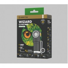 Фонарь Armytek Wizard C2 Pro Max Marnet USB White (F06701C) - Фото