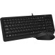 Комплект A4Tech F1512 Black Комплект A4Tech F1512 Black