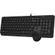 Комплект A4Tech F1512 Black Комплект A4Tech F1512 Black