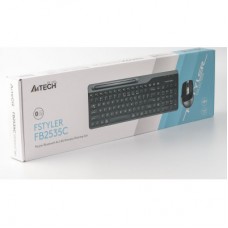 Комплект A4Tech FB2535CS Wireless/Bluetooth Smoky Grey (FB2535CS Smoky Grey) - Фото