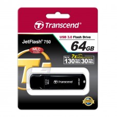 USB флеш накопитель Transcend 64GB JetFlash 750 USB 3.0 (TS64GJF750K) USB флеш накопитель Transcend 64GB JetFlash 750 USB 3.0 (TS64GJF750K) - Фото