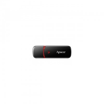 USB флеш накопитель Apacer 64GB AH333 black USB 2.0 (AP64GAH333B-1)