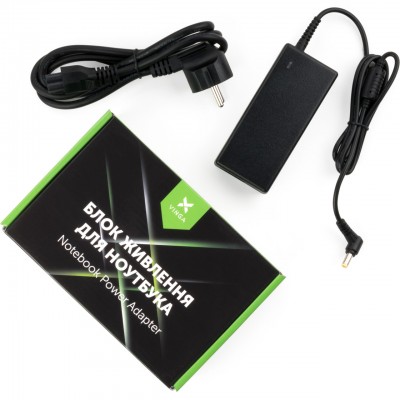 Блок живлення до ноутбука Vinga ACER 65 W 19 V 3,42 A роз'єм 5.5*1.7 (VPA-1934-AC5517-101)