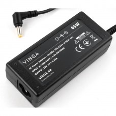Блок живлення до ноутбука Vinga ACER 65 W 19 V 3,42 A роз'єм 5.5*1.7 (VPA-1934-AC5517-101) - Фото