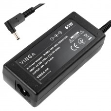 Блок живлення до ноутбука Vinga ASUS 65 W 19 V 3,42 A роз'єм 4.0 *1.35 (VPA-1934-AS4013-101) - Фото