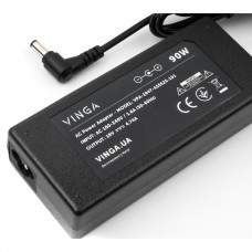 Блок живлення до ноутбука Vinga ASUS 90 W 19 V 4.74 A роз'єм 5.5*2.5 (VPA-1947-AS5525-101) - Фото