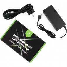 Блок живлення до ноутбука Vinga Lenovo 90 W 20 V 4.5 A роз'єм square (VPA-2045-LNSQ01-101) - Фото