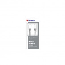 Дата кабель USB 3.1 Type-C to Type-C 0.3m Verbatim (48867) - Фото