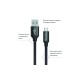Дата кабель USB 2.0 AM to Type-C 1.0m 2.1А black ColorWay (CW-CBUC003-BK)