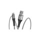 Дата кабель USB 2.0 AM to Micro 5P 1.0m Flex Gray Pixus (4897058531145)