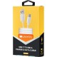 Дата кабель USB 2.0 AM to Type-C 1.0m white CANYON (CNE-USBC1W)