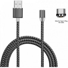 Дата кабель USB 2.0 AM to Type-C 1.2m Magneto grey XoKo (SC-355a MGNT-GR) - Фото