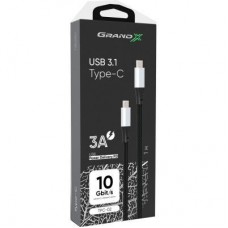 Дата кабель USB 3.1 Type-C to Type-C Grand-X (TPC-02) - Фото