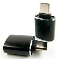 Дата кабель OTG USB — Type-C grey DENGOS (ADP-018) - Фото