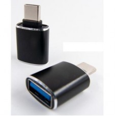 Дата кабель OTG USB — Type-C grey DENGOS (ADP-018) - Фото