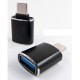 Дата кабель OTG USB — Type-C grey DENGOS (ADP-018)
