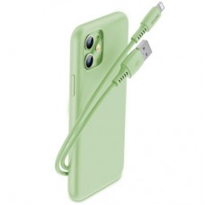 Дата кабель USB 2.0 AM to Lightning 1.2m 2.4A green Baseus (CALDC-06) - Фото