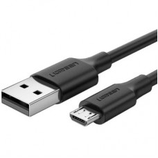 Дата кабель USB 2.0 AM to Micro 5P 1.5m US289 (Black) Ugreen (60137) - Фото