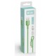 Дата кабель USB 2.0 AM to Type-C 1.0m soft silicone green ColorWay (CW-CBUC042-GR)