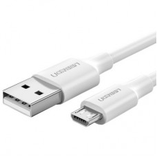 Дата кабель USB 2.0 AM to Micro 5P 1.5m US289 (White) Ugreen (60142) - Фото