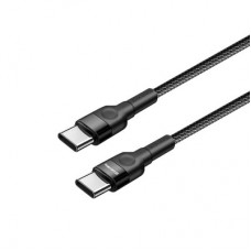 Дата кабель USB Type-C to Type-C 1.0m 3.0A black ColorWay (CW-CBPDCC047-BK) - Фото