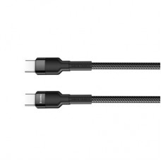 Дата кабель USB Type-C to Type-C 1.0m 3.0A black ColorWay (CW-CBPDCC047-BK) - Фото