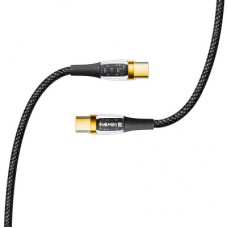 Дата кабель USB-C to USB-C 1.2m 5A 100W transparent head ColorWay (CW-CBPDCC053-BK) - Фото
