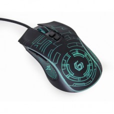 Мышка Gembird MUSG-RGB-01 USB Black (MUSG-RGB-01) - Фото
