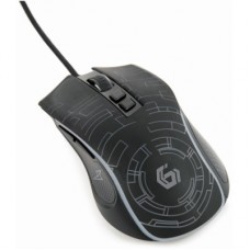 Мышка Gembird MUSG-RGB-01 USB Black (MUSG-RGB-01) - Фото