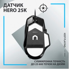 Мишка Logitech G502 X USB Black (910-006138) - Фото