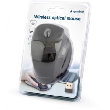 Мышка Gembird MUSW-6B-02 Wireless Black (MUSW-6B-02) - Фото