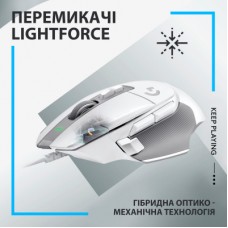 Мышка Logitech G502 X USB White (910-006146) - Фото