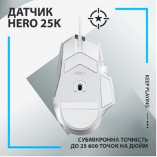 Мышка Logitech G502 X USB White (910-006146) - Фото