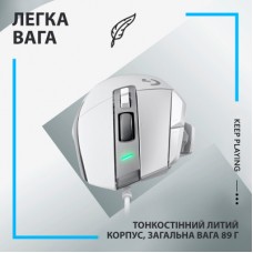 Мышка Logitech G502 X USB White (910-006146) - Фото