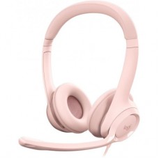 Навушники Logitech H390 USB Rose (981-001281) - Фото